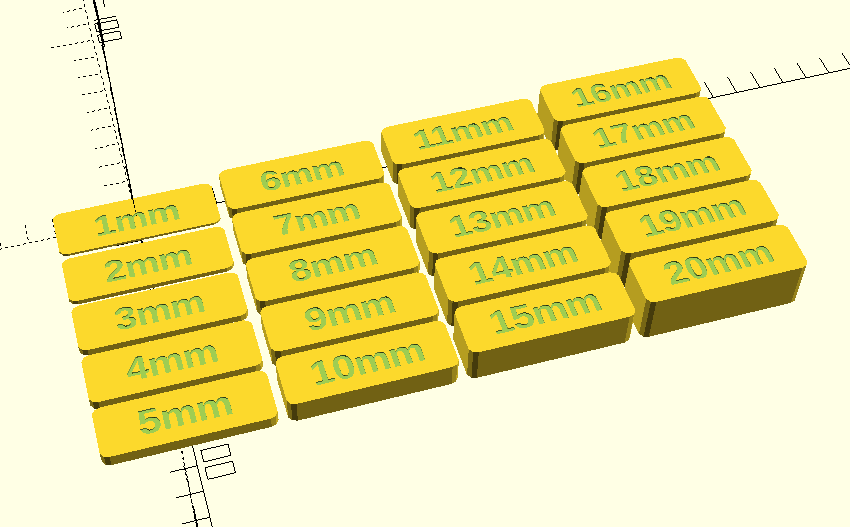 shims generator parametric