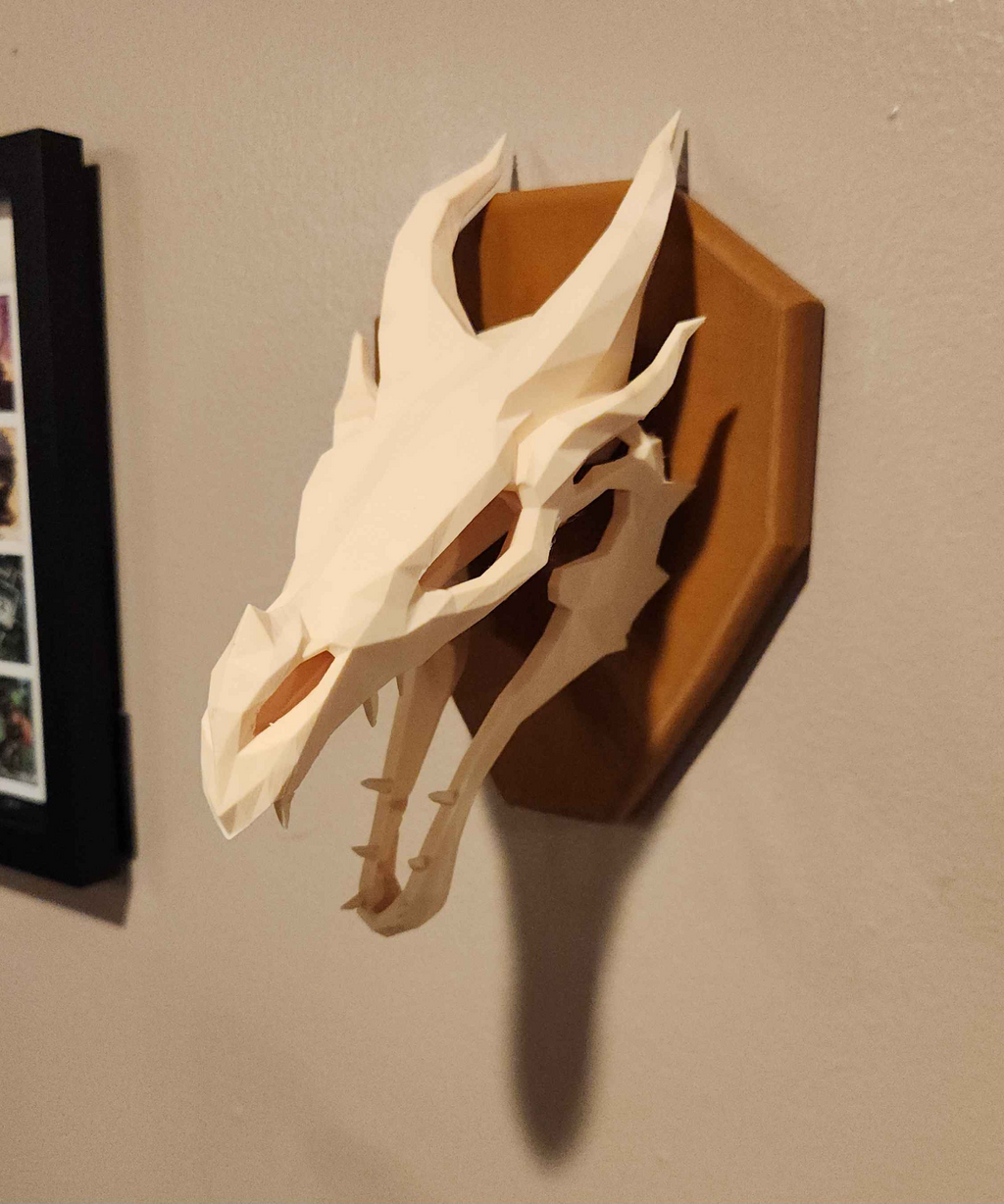 Skyrim Dragon Skull Wall Mounted
