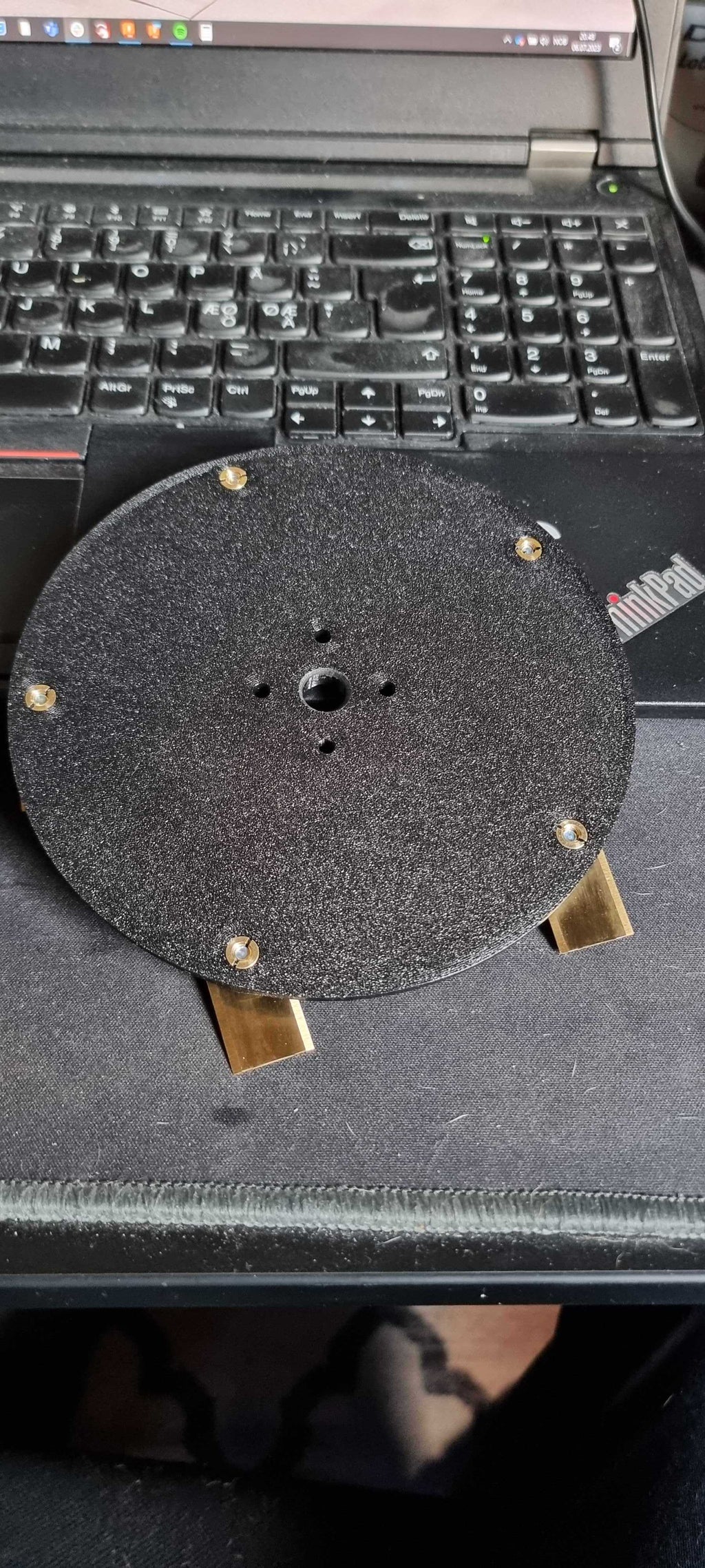 Ambrogio cutting disk base for blades