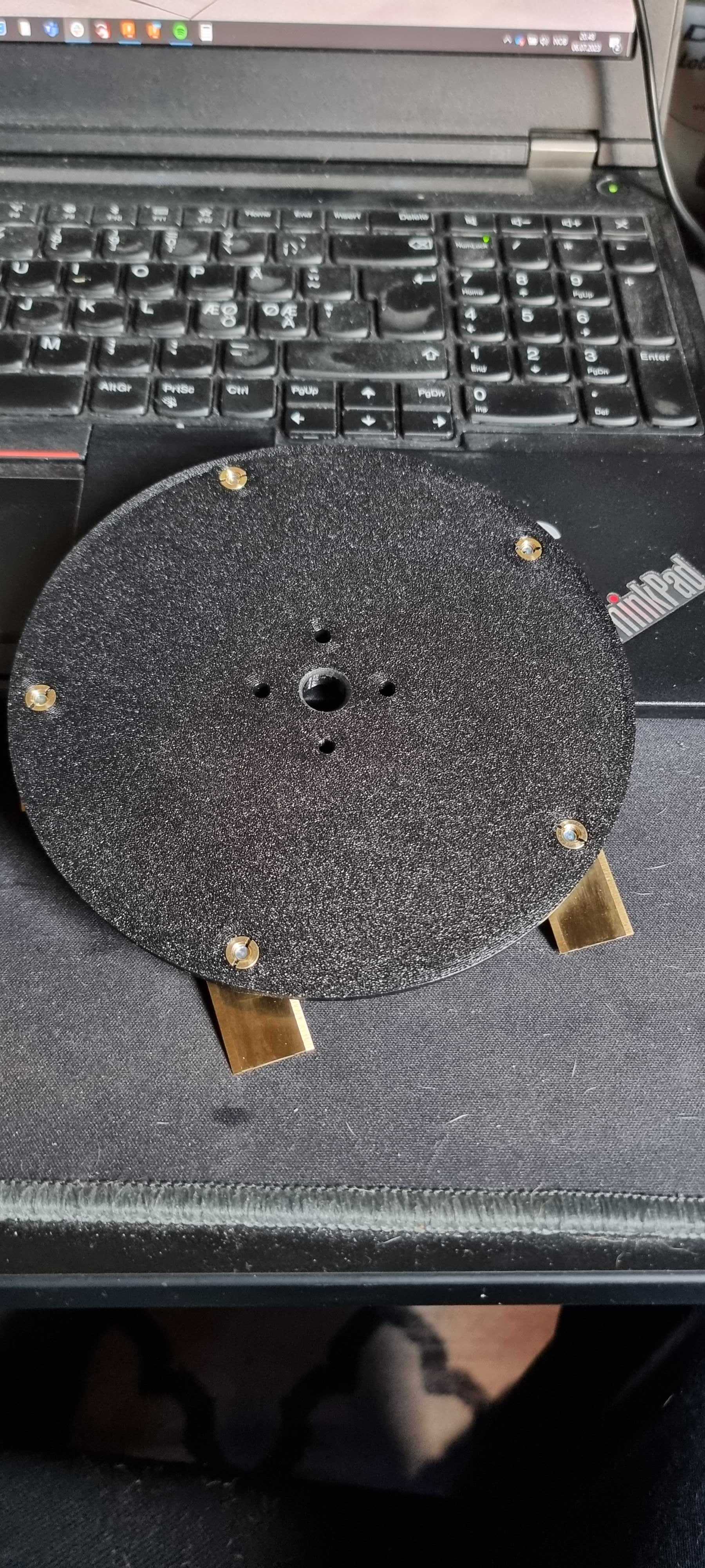 Ambrogio cutting disk base for blades