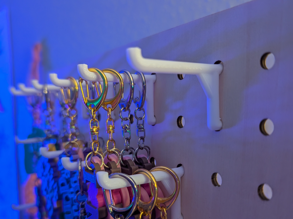 Upper Straight Peg Hook
