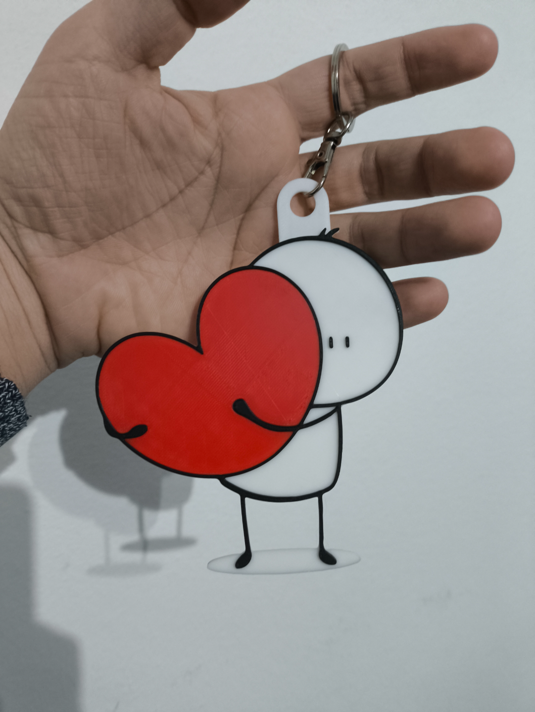 Keychain Heart Love