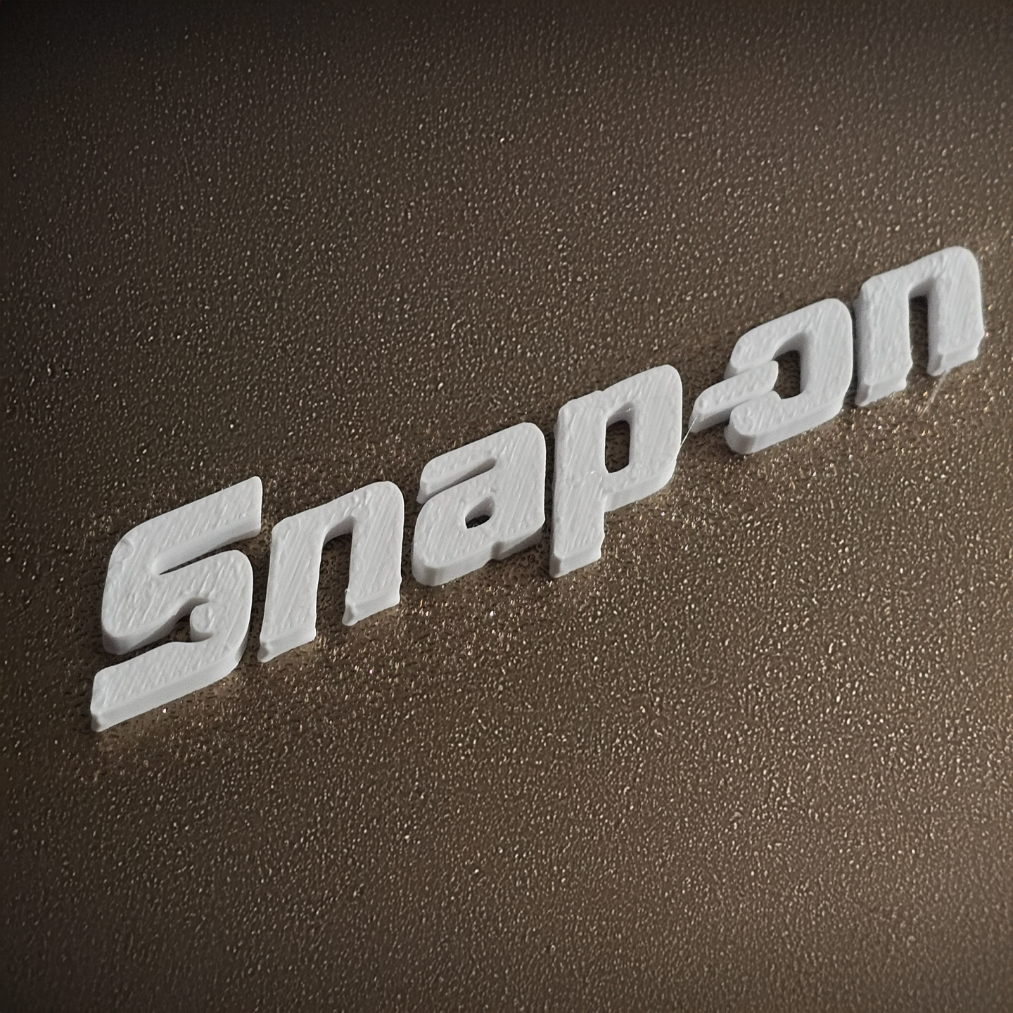 Snap-On Tools Logo Emblem - Custom 3D Printed