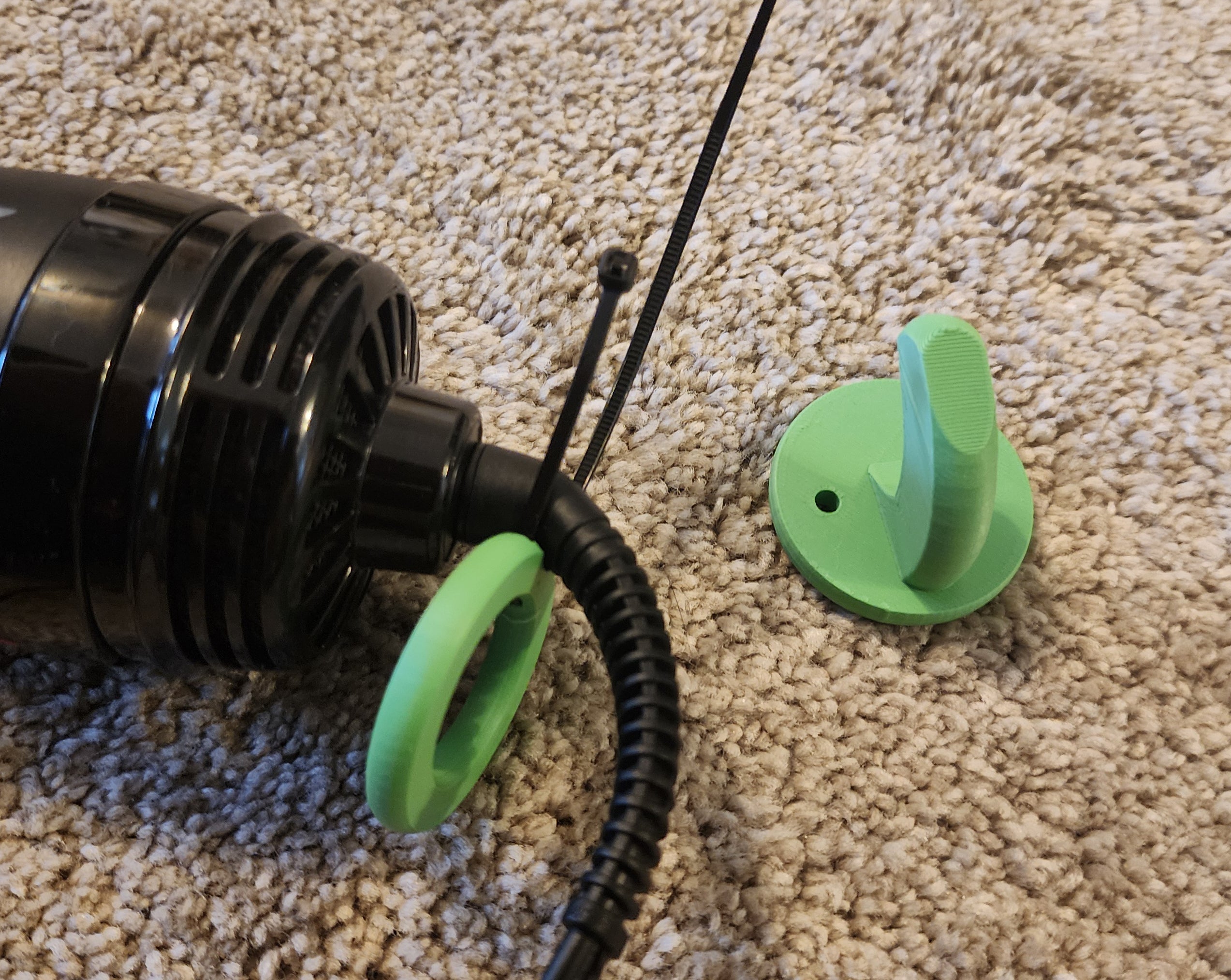 Hanging Hook & Zip-Tie Cord Ring