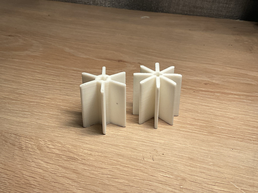 CRS_Engines 6 blade & 8 blade for Vacuum Turbine