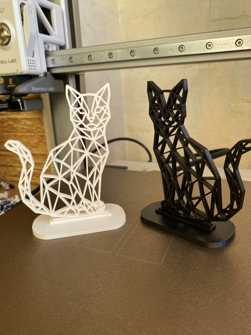 Low Poly Cat Decoration
