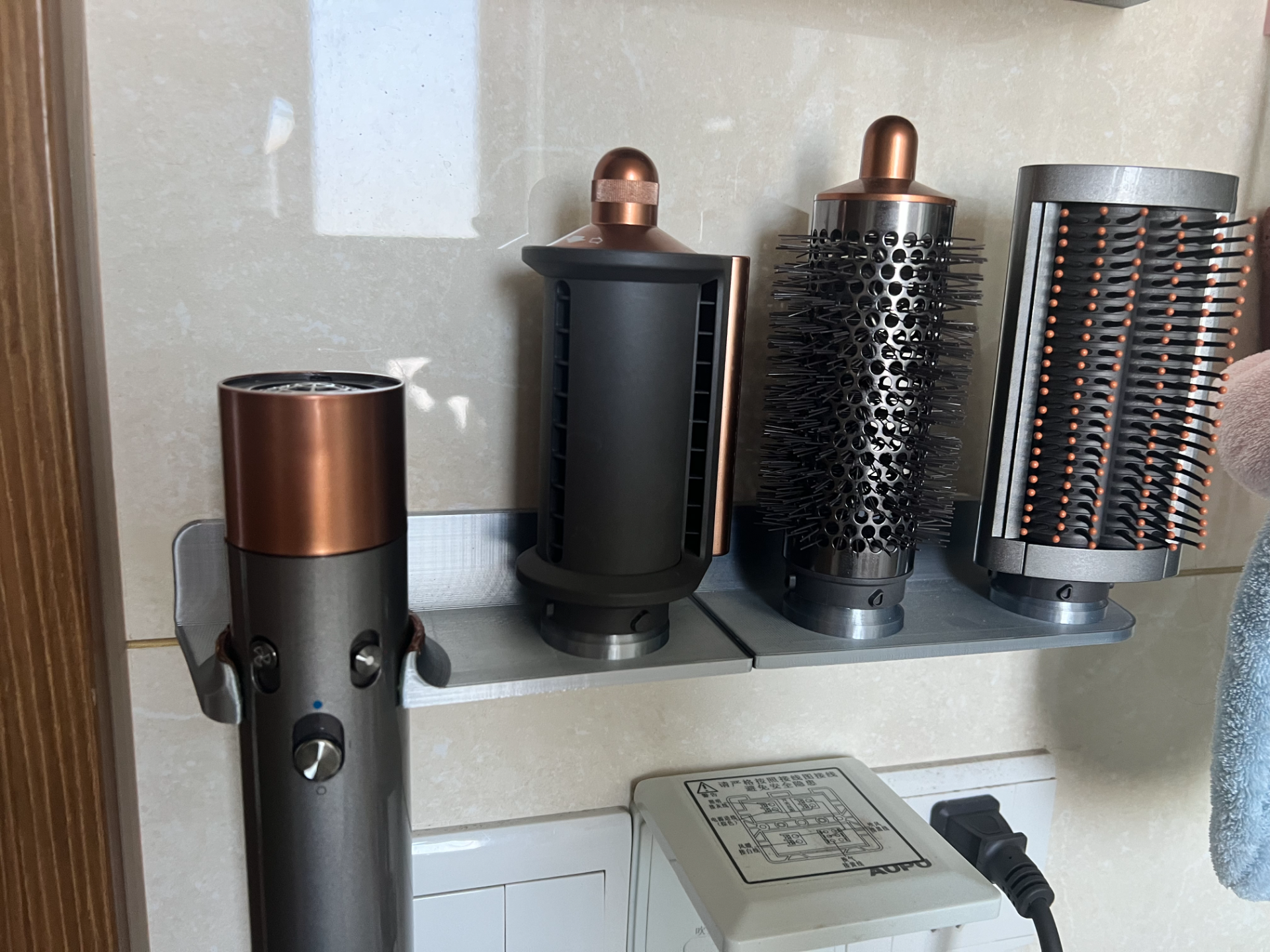 Dyson Airwrap wall mount 戴森卷发棒支架