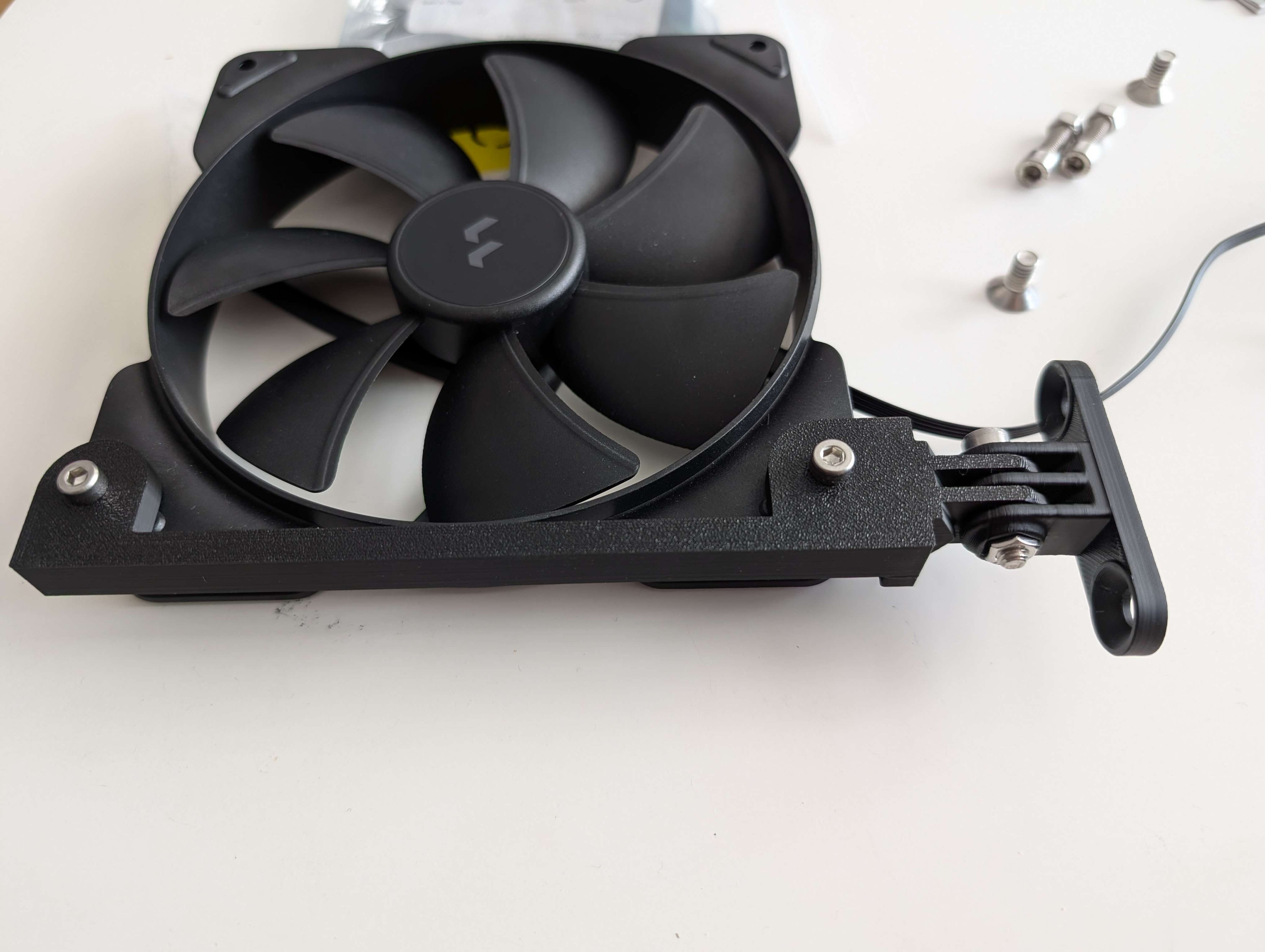 140 mm Fan Rig Mount (GoPro Adapter)