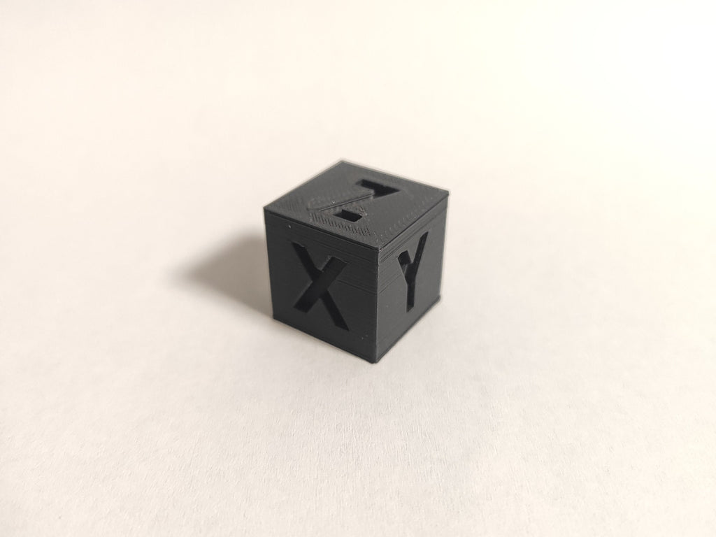 Precision XYZ Calibration Cube 10mm – Test Block
