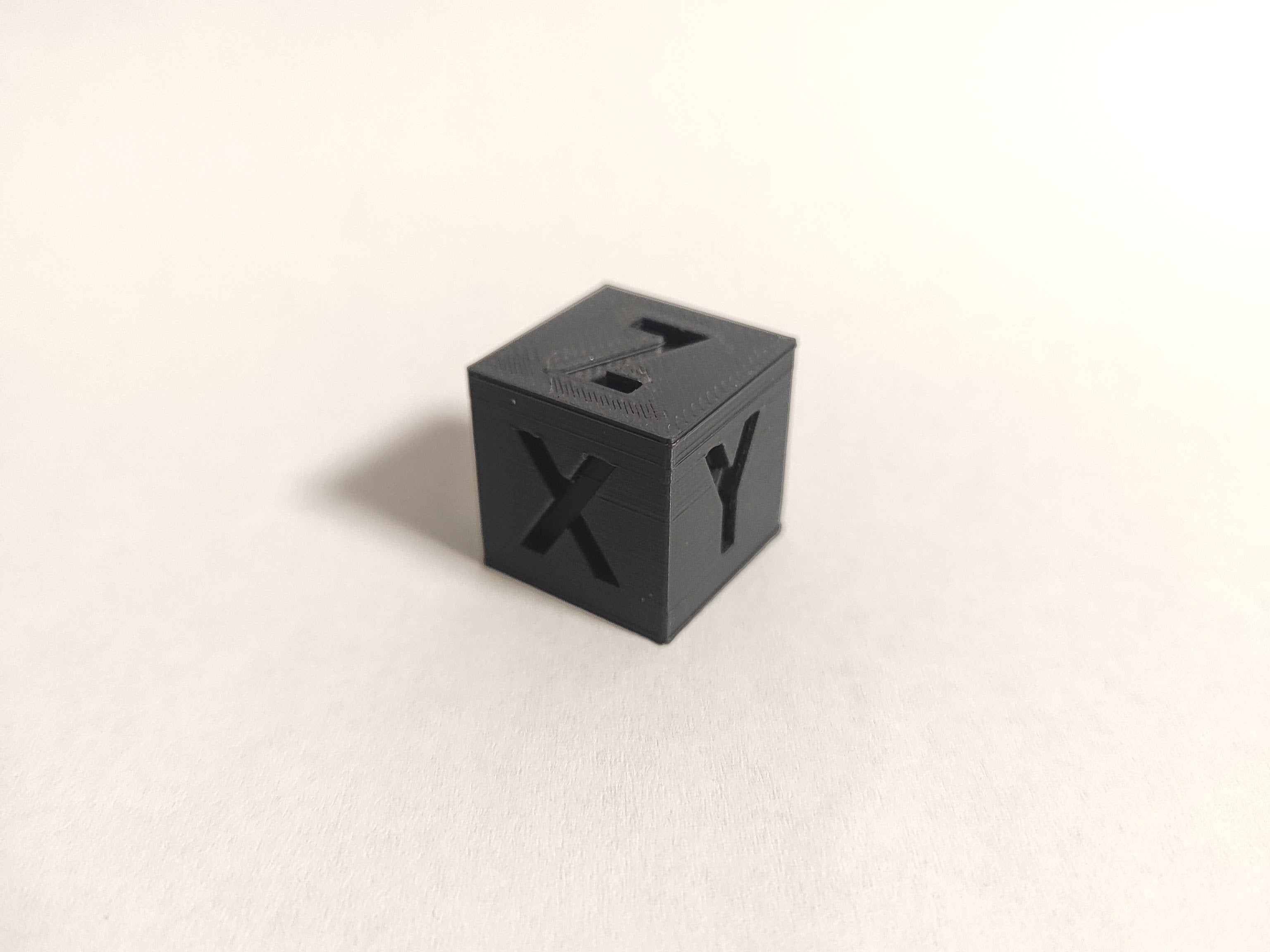 Precision XYZ Calibration Cube 10mm – Test Block