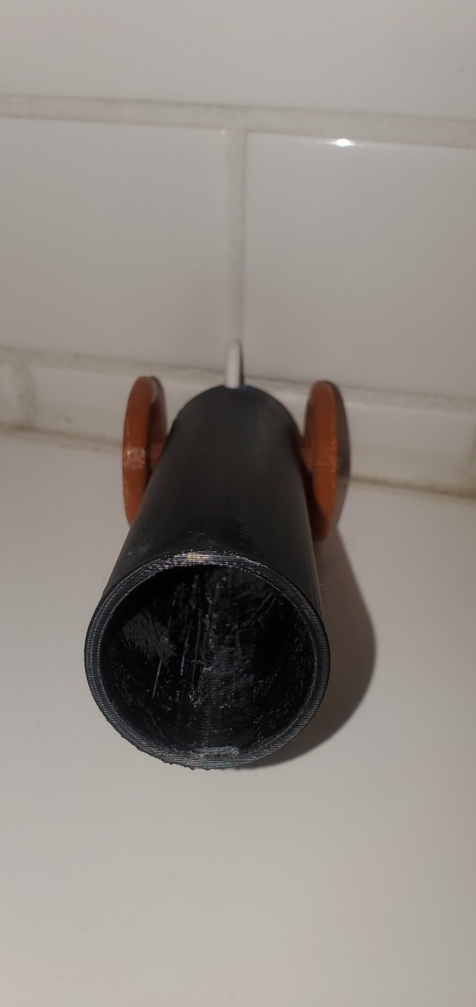 cannon toothbrush holder