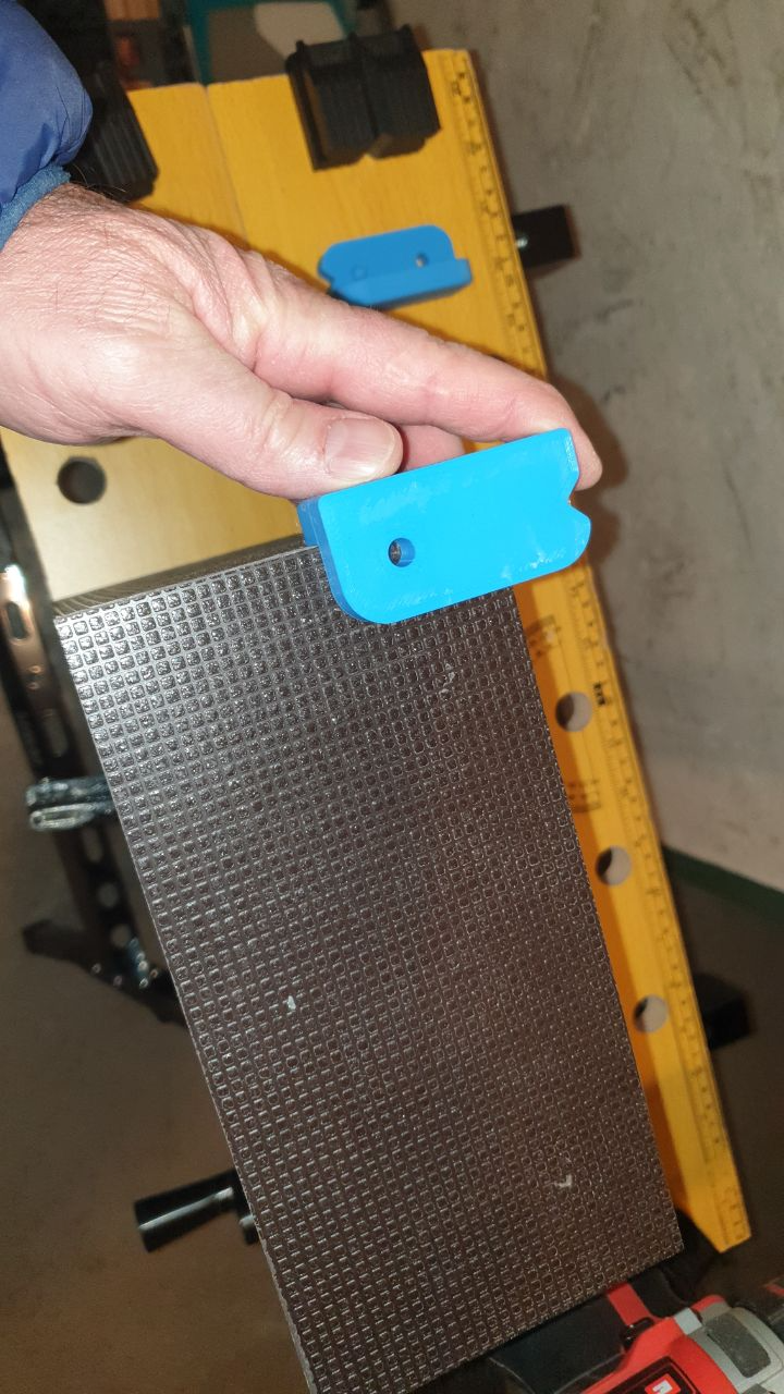 Drilling Template Simple Bohr Schablone 12 mm