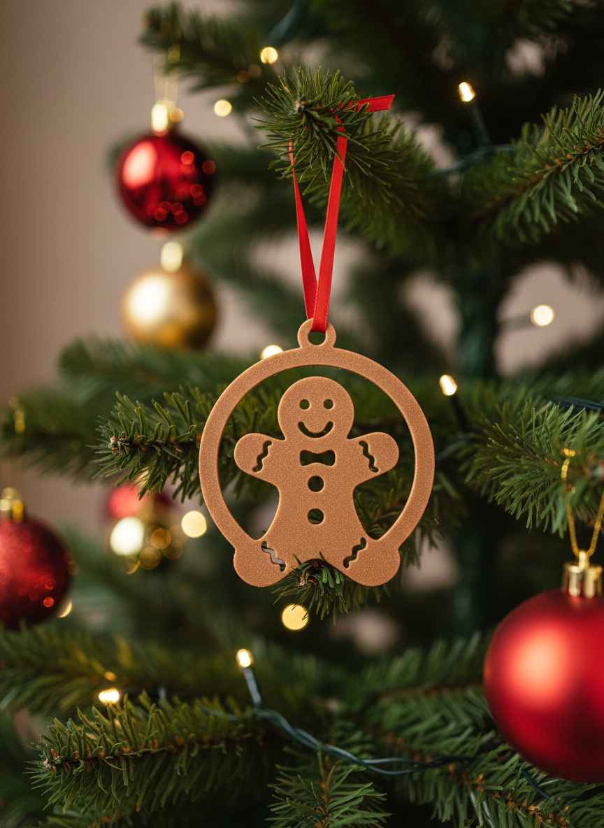Omino di Pan di Zenzero - Gingerbread Natalizio