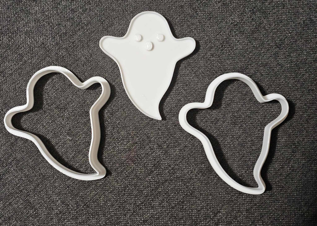Ghost Cookie Cutter - Ver D