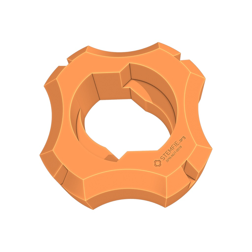 STEMFIE Fasteners - Nuts - Cam-Locking - Open