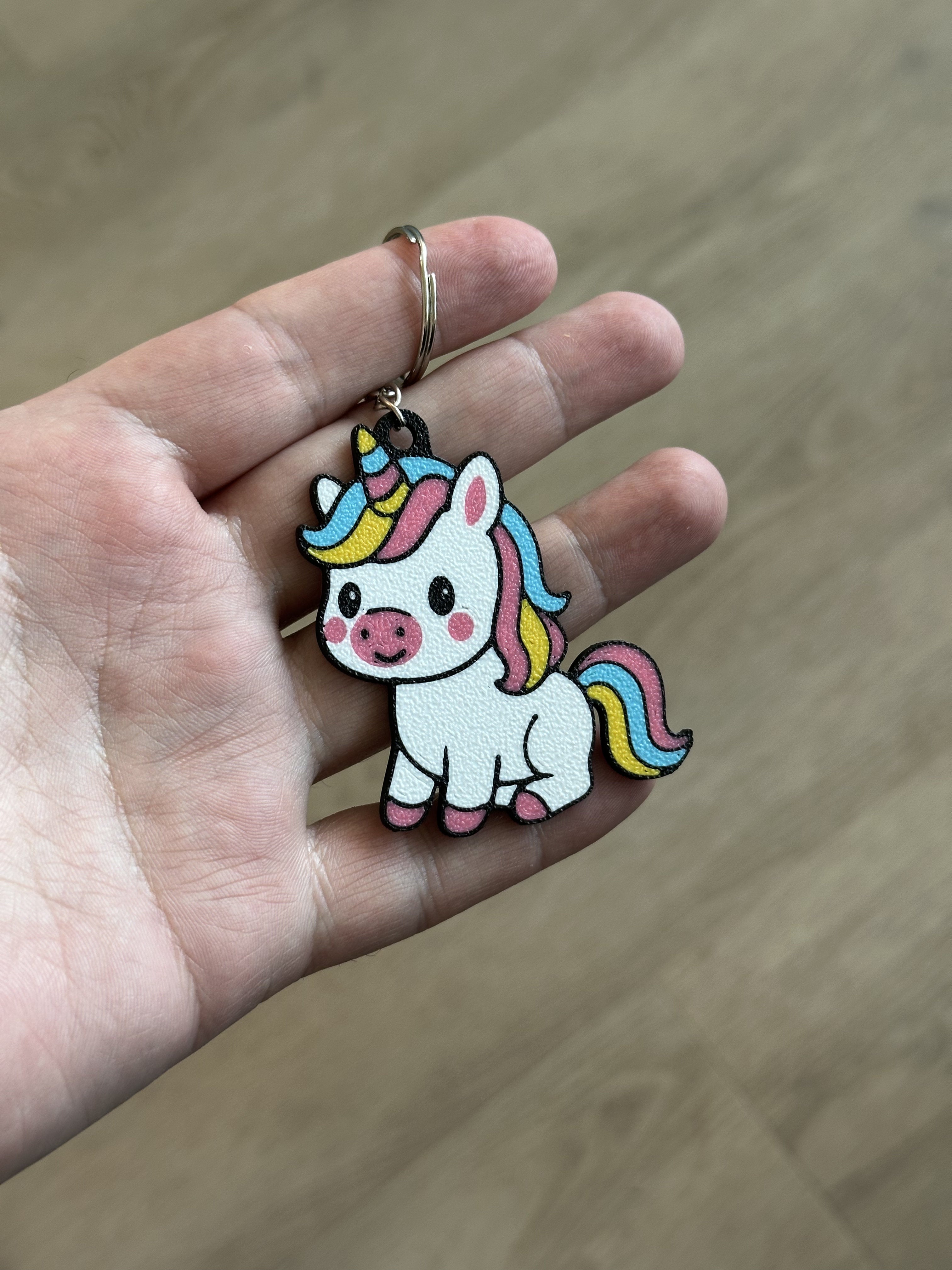 Keychain unicorn