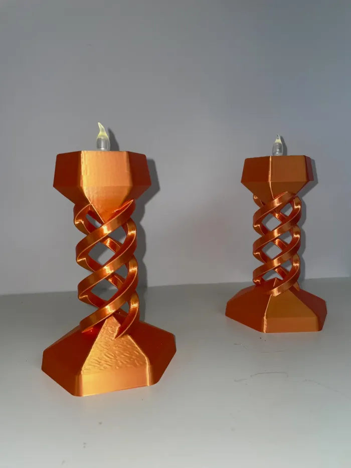 Candlestick hexagonal form