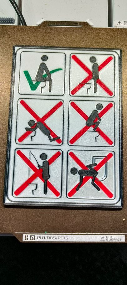 Toilet Sign