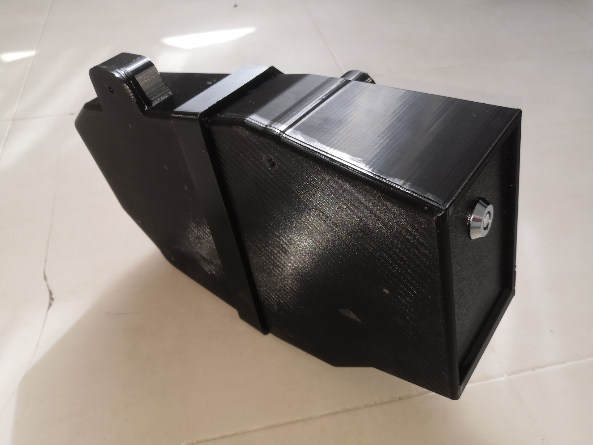 Caja de herramienta para moto y soporte SW-Motech