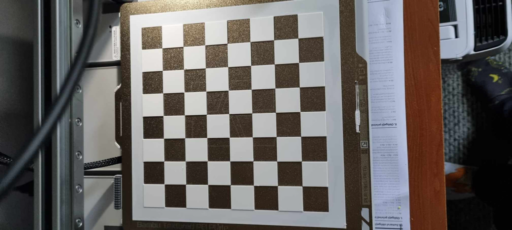 Chess stencil