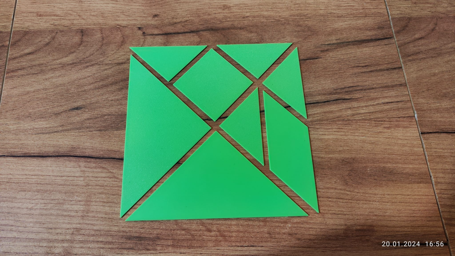 Tangram puzzle Thin&Fast to print