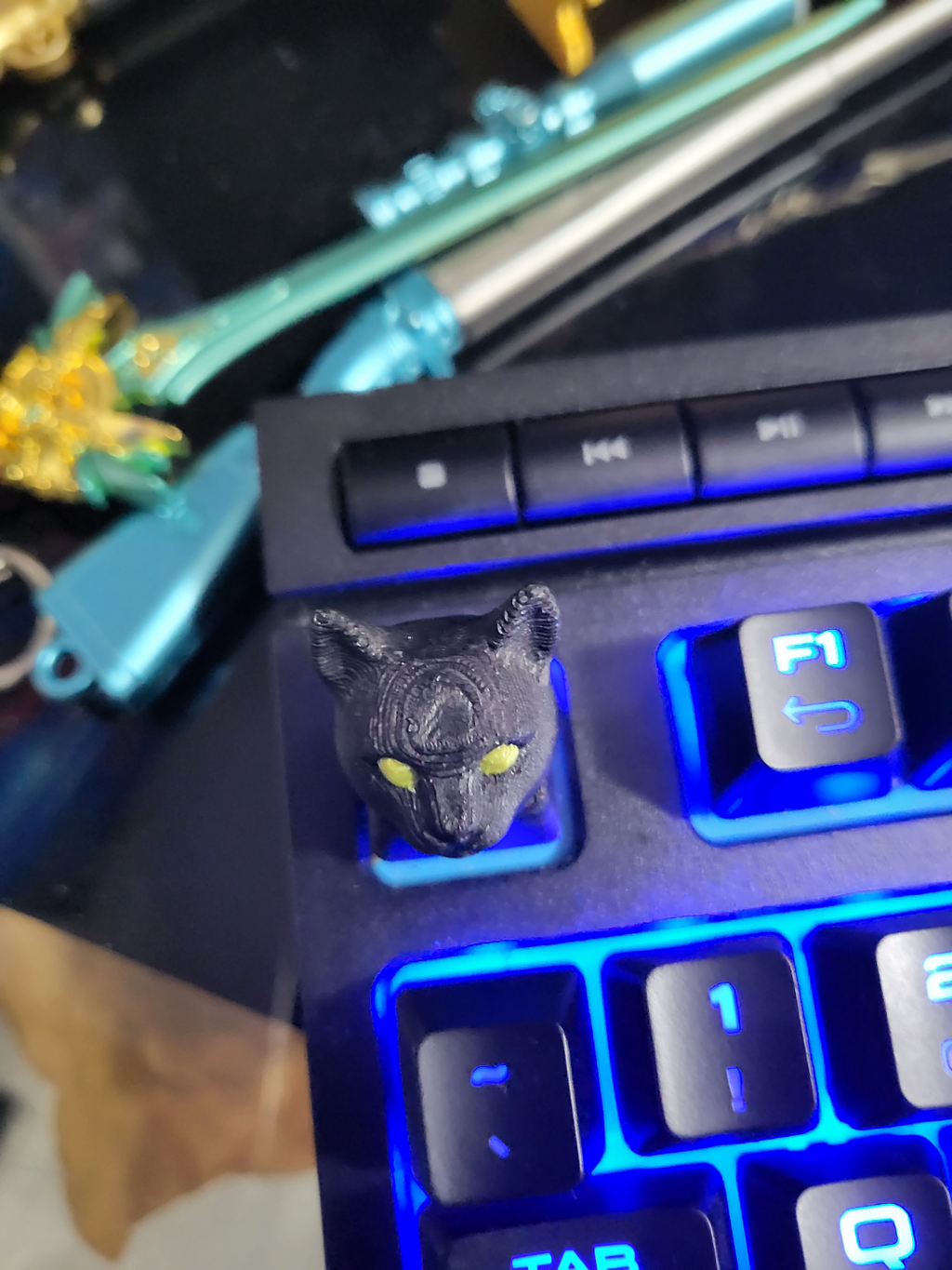 Cat Head Keycap