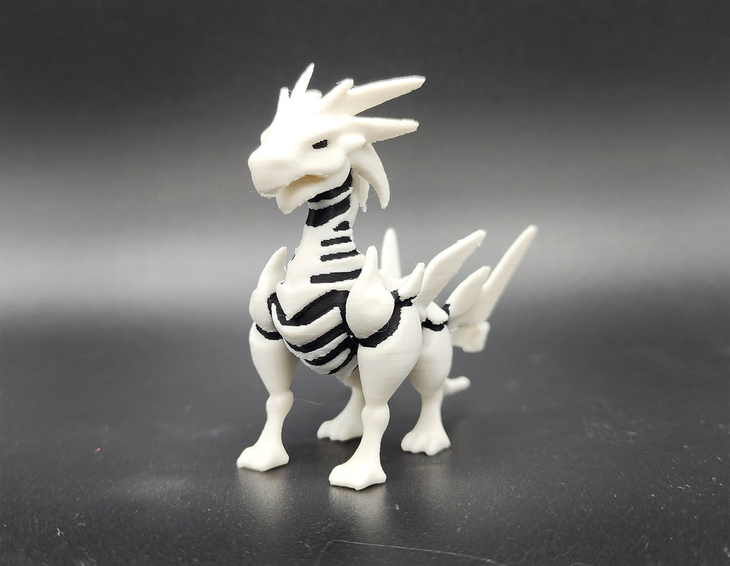 Skeletal Dragon - AI Generated