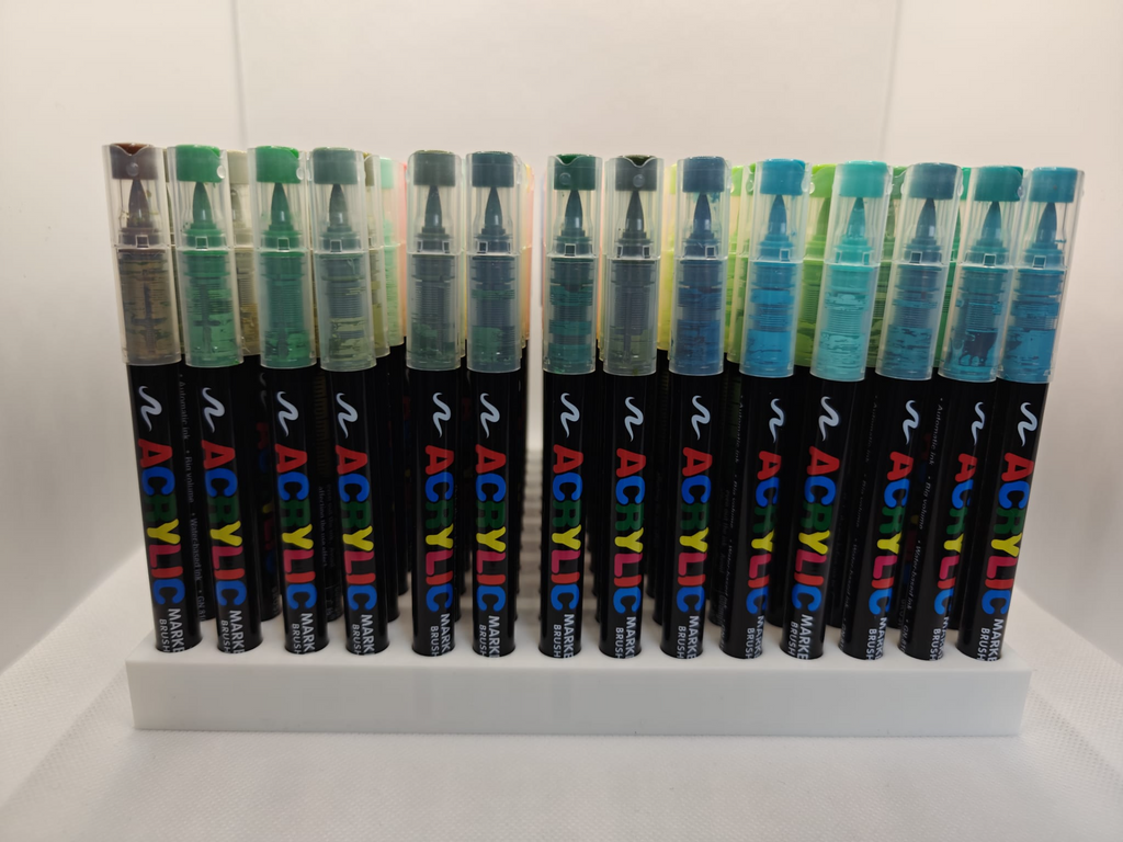 Acrylic Marker Pen Holder 12x14