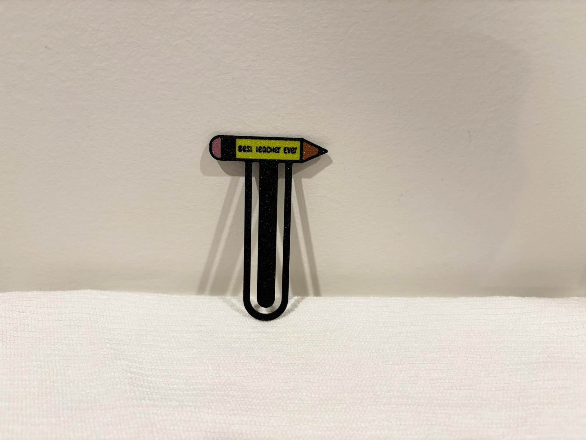 Best Teacher Ever Bookmark Pencil