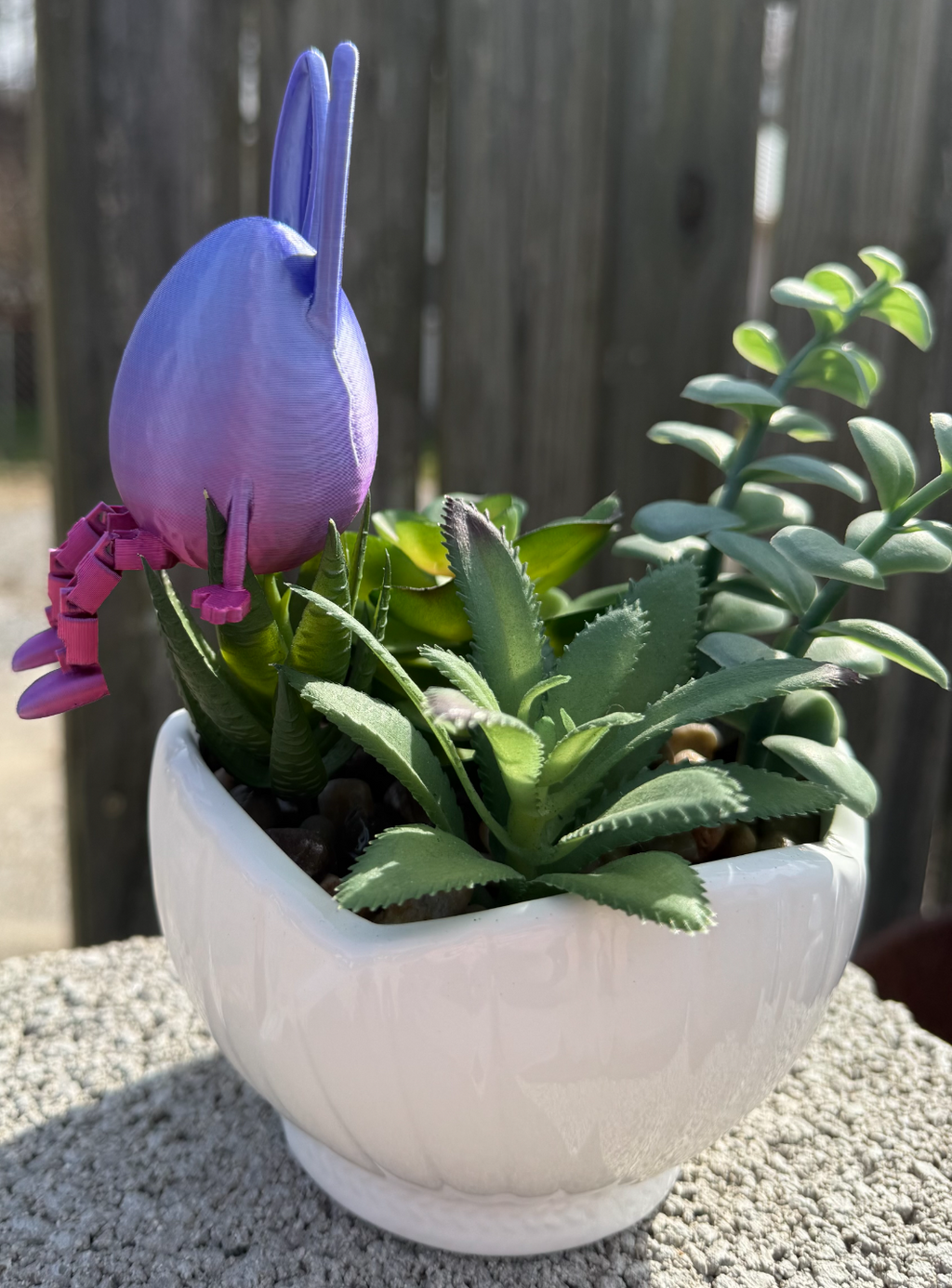 easter egg articulated legs