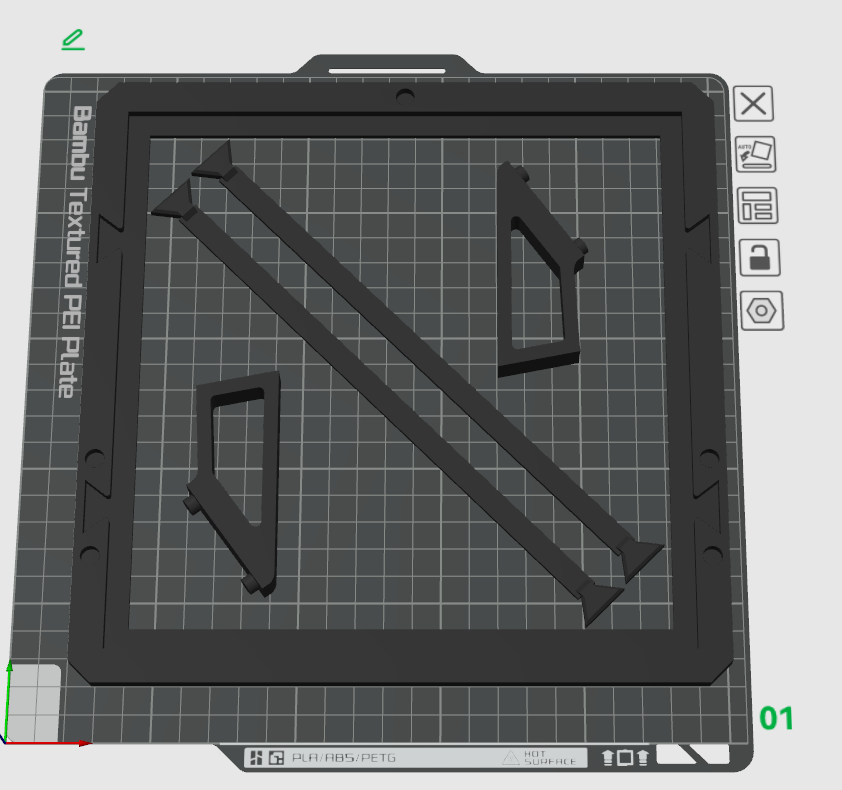 HueForge Frame 200x200 w/Stand