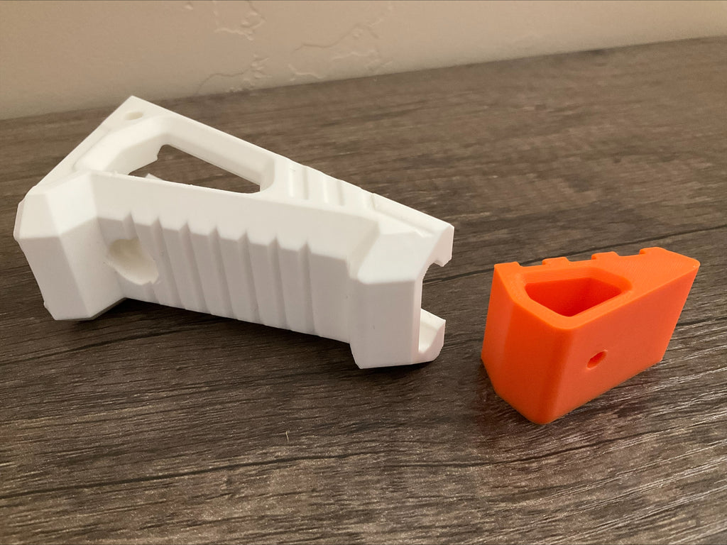 Nerf Picatinny Angled Foregrip by Captainslug