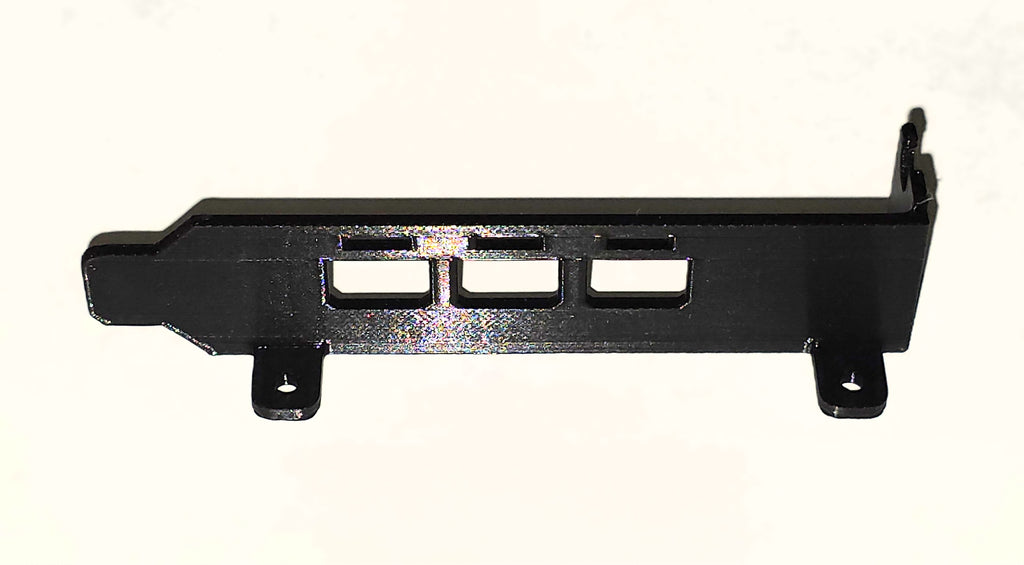 Low profile PCIe bracket for Nvidia Quadro P400