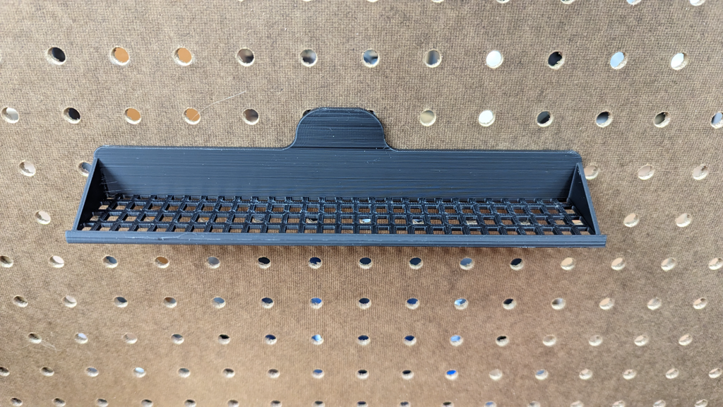 Pegboard Shelf for Monument Hobby Paints