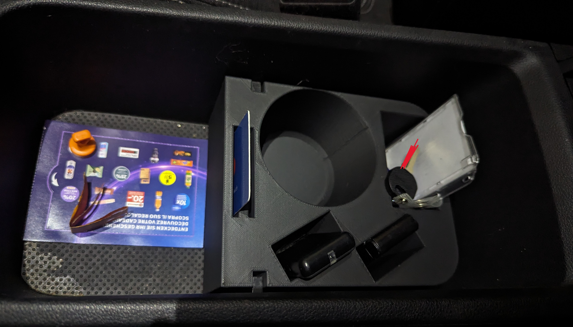 Skoda KAROQ Middle Console Insert