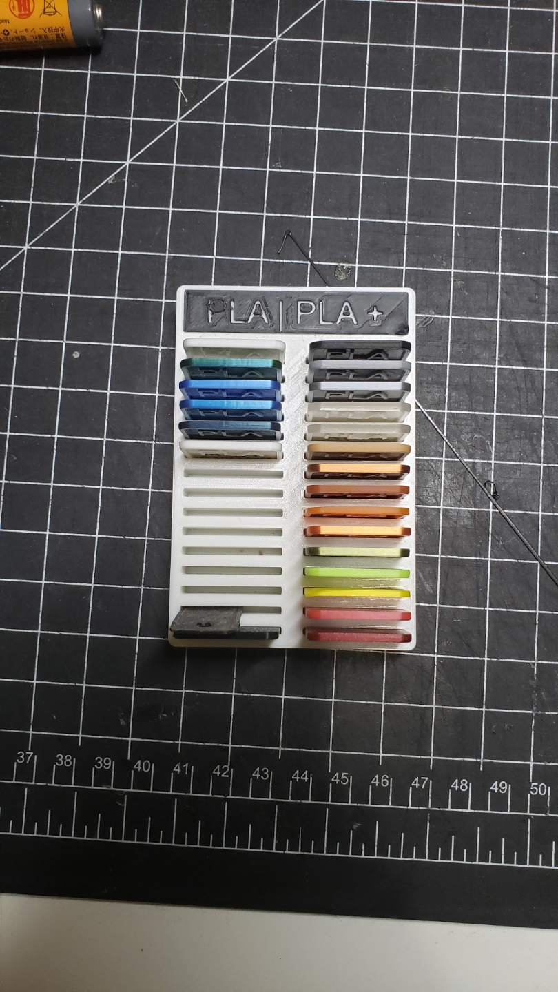 Swatches holder compatible with the multiboard