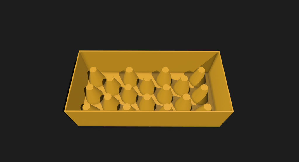 Professional Confectionery Nozzle Organizer Box