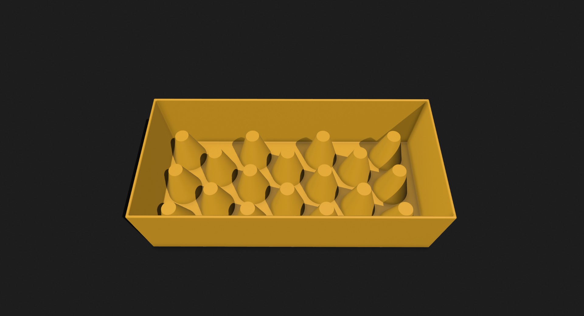 Professional Confectionery Nozzle Organizer Box