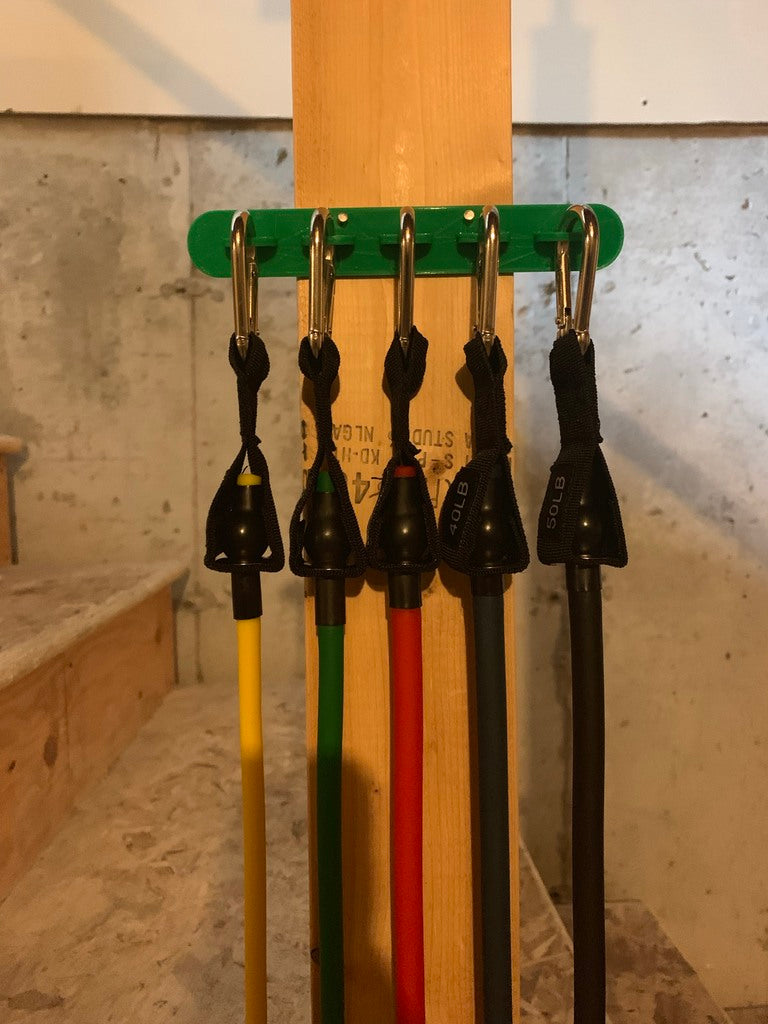 Resistance Band Rack