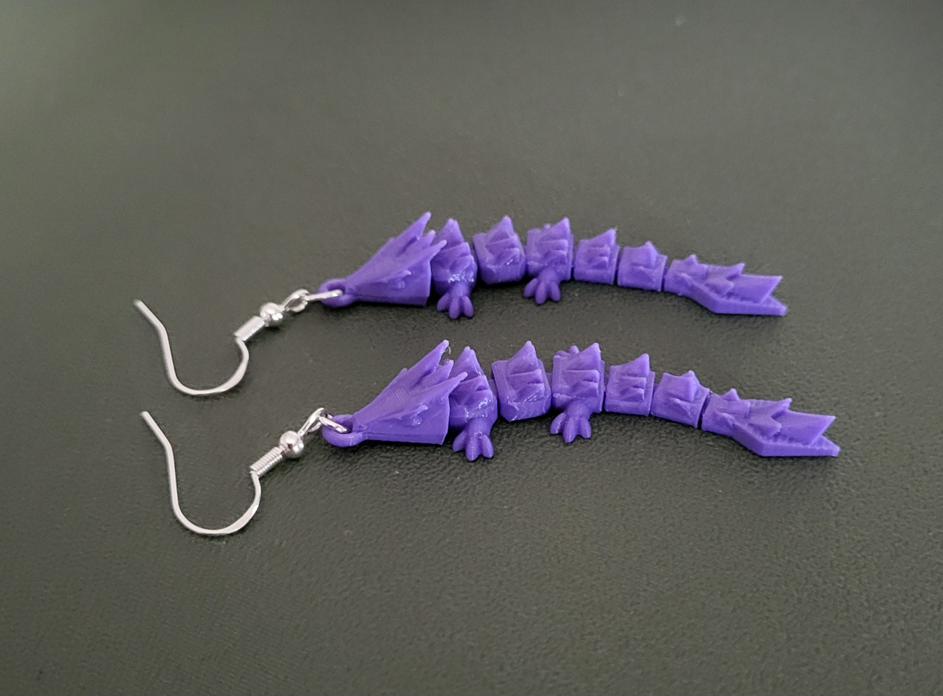 flexi dragon earrings