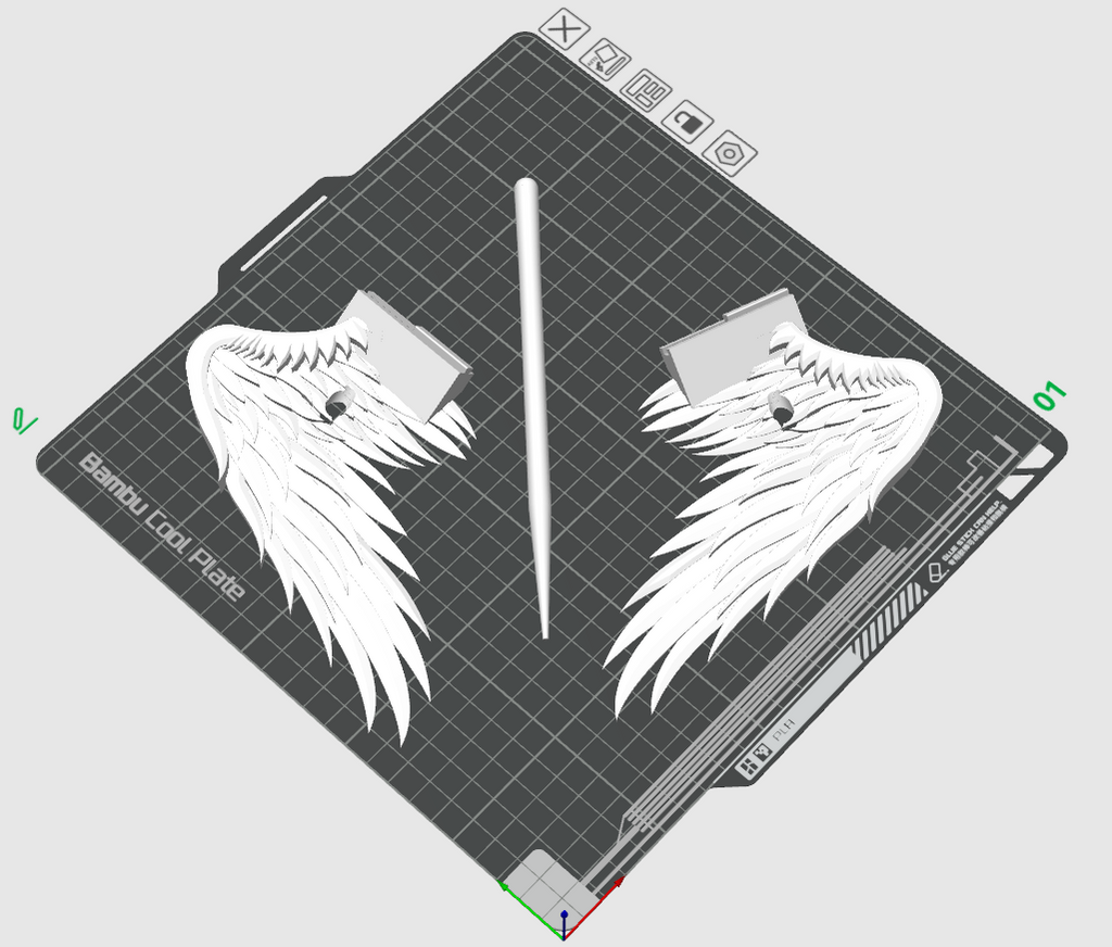 Twin-Wing Stick