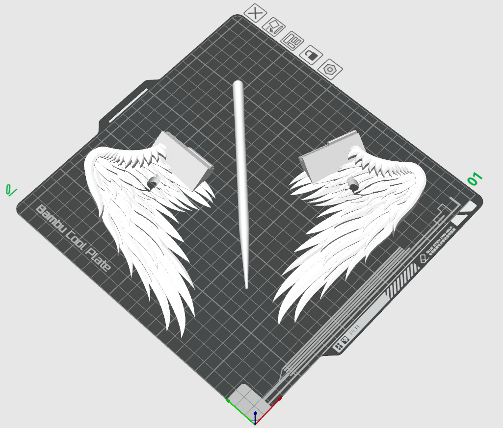Twin-Wing Stick