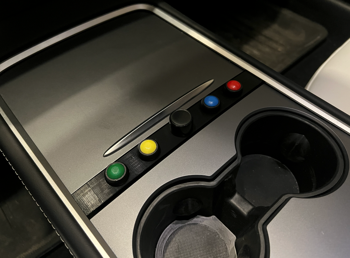 Tesla Model 3/Y Center Console Insert (template)