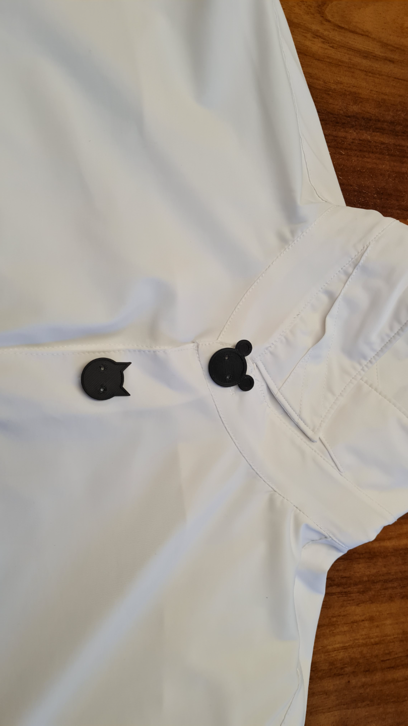 TEDDY BUTTON, KITTY BUTTON