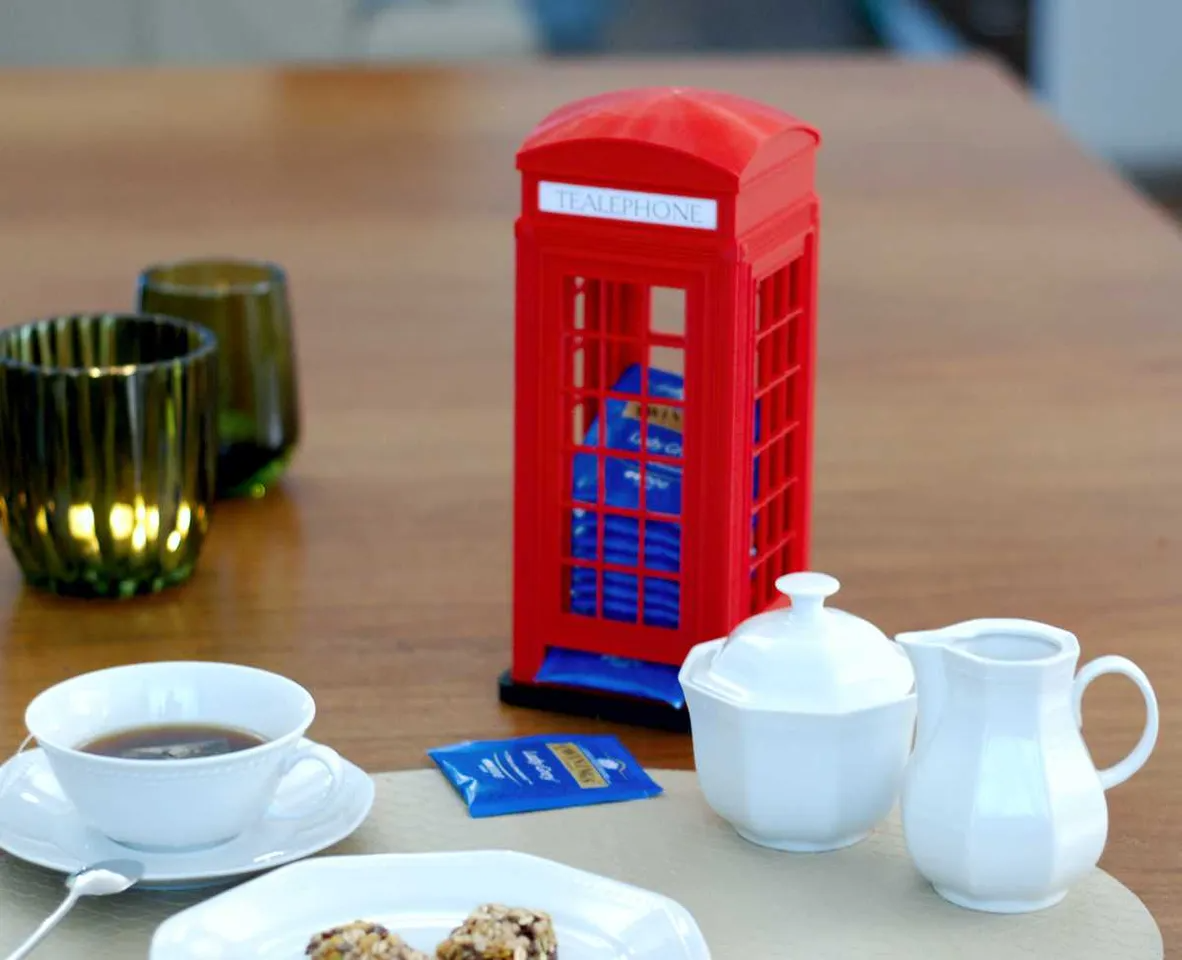 Tealaphone Box (tea bag organizer)