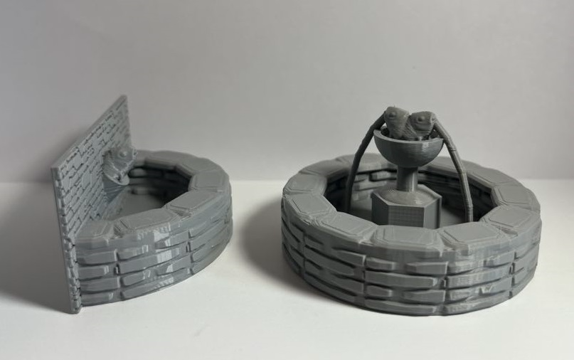 Fish Head Fountain - D&D - Scatter Terrain