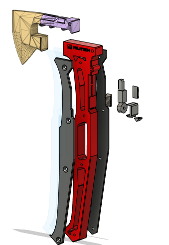 Cyberpunk 2077 Axe / Tomahawk