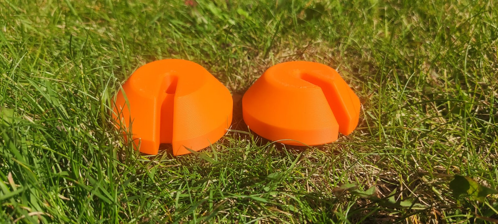 Tent peg protector