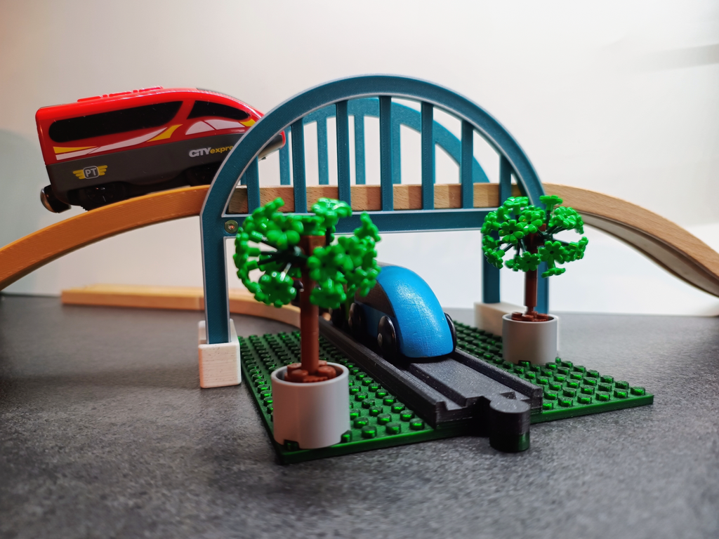 Railway bridge (wooden rails)