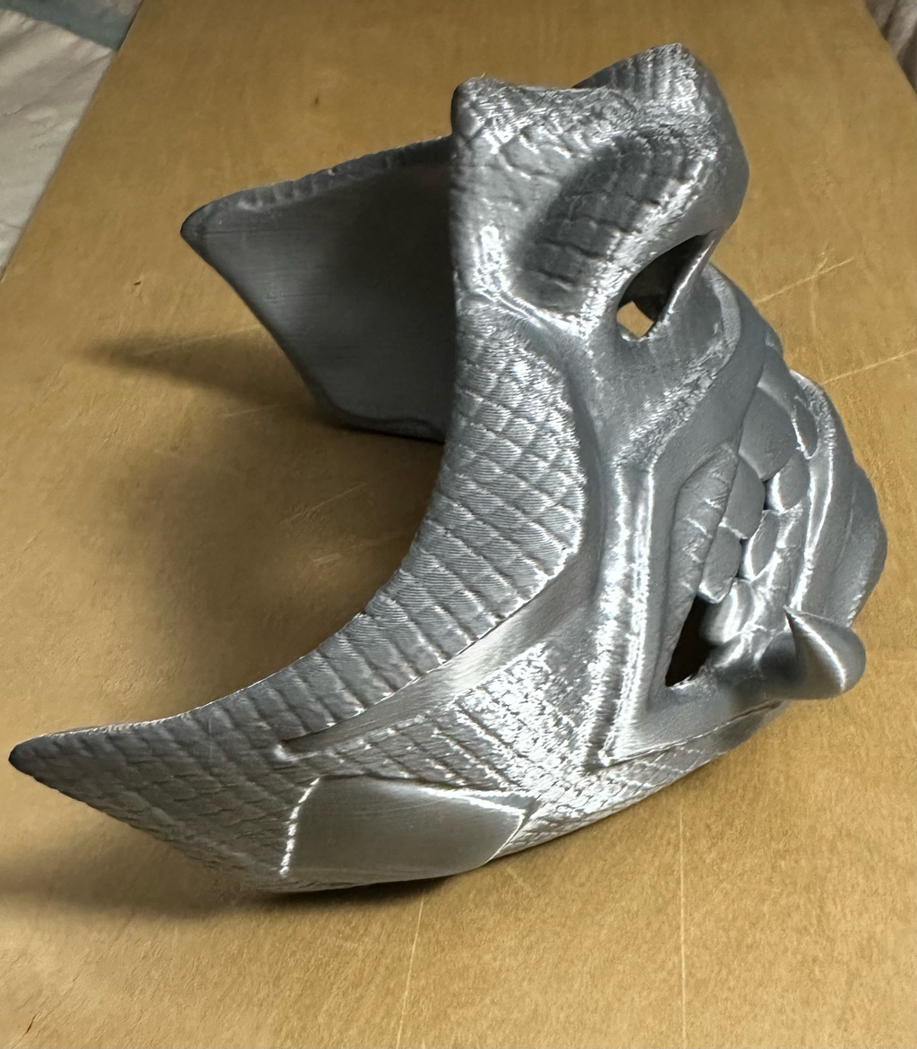 Oni Mask with dragon scale